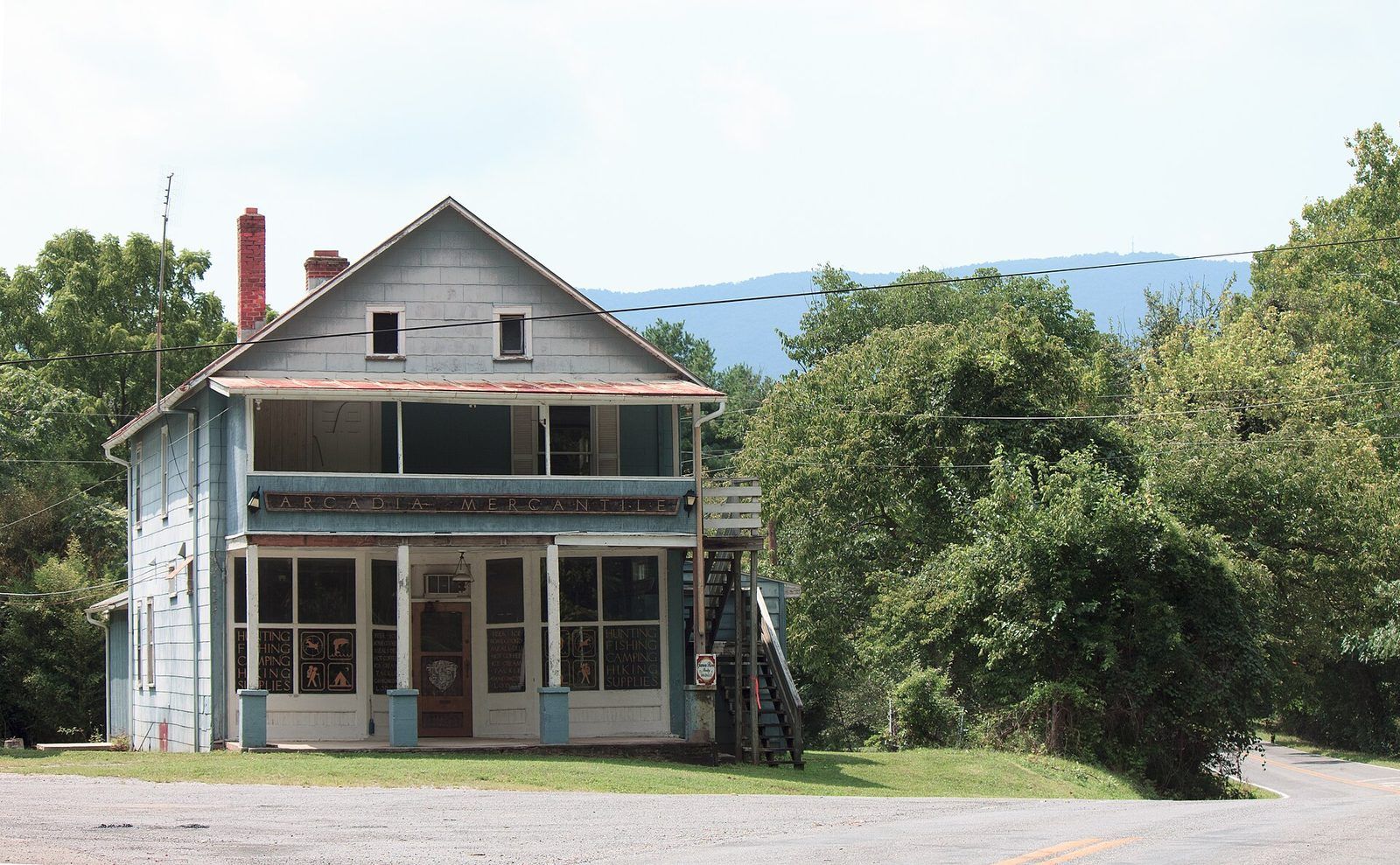 Storefront in Arcadia, Botetourt County, Virginia